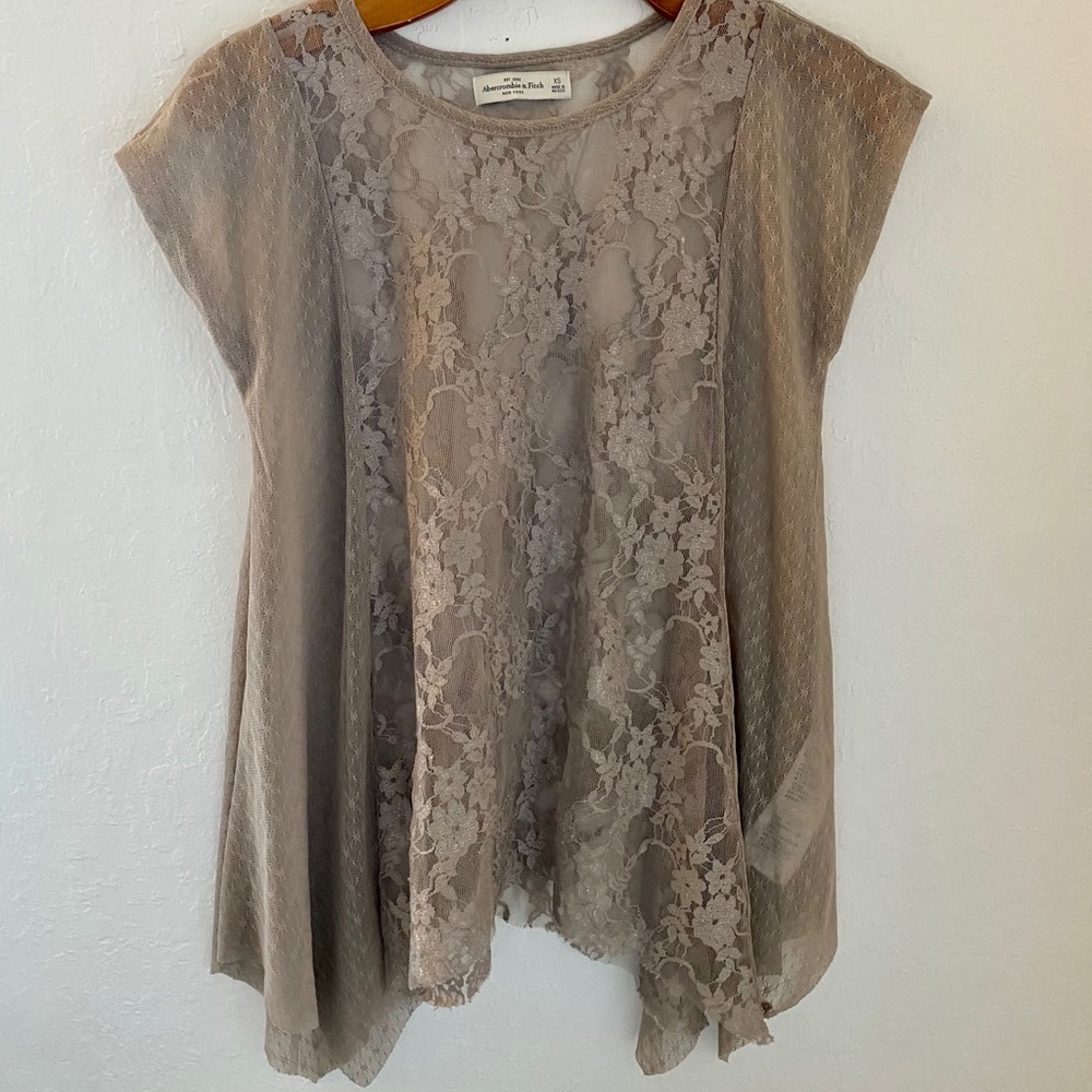 Sheer see-through top